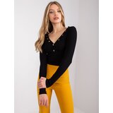 RUE PARIS Blouse-RV-BZ-7439.18-black | Shoptok.si