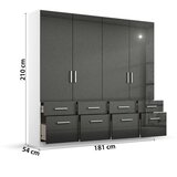 Modern Living Omara S Klasičnimi Vrati Berlin, Bela, Siva | Shoptok.si