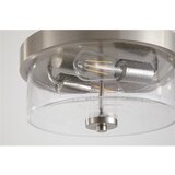 Searchlight 66210-2SS-kupatilska plafonska lampa PRESTON 2xE27/60W/230V IP44 pr.33cm srebrna | Eponuda.com