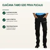 Radne pantalone Panther Pants W, Crne