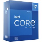Intel Core i7-12700K 3,6/5GHz 25MB LGA1700 UHD770 BOX brez hladilnika procesor Cene