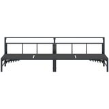  Ležaljka Crna 200 x 62 x 59,5 cm Tekstilen | shoptok.hr