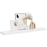  Plutajuća zidna polica bijela 120 x 23,5 x 3,8 cm MDF | Eponuda.ba