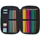 MILAN Pernica trostruka sa priborom Sunset serija, black and pink P12 | shoptok.hr