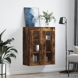 Zidni ormarić boja dimljenog hrasta 69,5 x 34 x 90 cm | shoptok.hr
