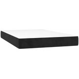 Box spring krevet s madracem crni 120 x 200 cm baršunasti | shoptok.hr