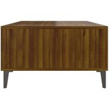  Klubska mizica rjavi hrast 103,5x60x35 cm iverna plošča, (20625001) | Shoptok.si