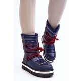 Boto Women's Snow Boots with Laces Navy Lilara | shoptok.hr