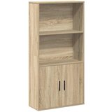 Maison Chic Knjižna omara - Knjižni regal sonoma hrast 60x24x120 cm inženirski les, (21726248) | Shoptok.si