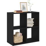 vidaXL Polica Crni hrast 68 5x32x68 5 cm Konstruirano drvo | shoptok.hr