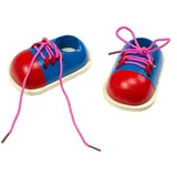 Montessori set za učenje vezivanja vezica 2 kom.