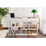Hanah home Radni sto Vesper, 130 x 72 x 120 cm, Bijeli | Eponuda.ba