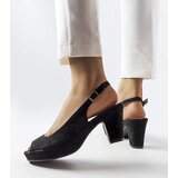 Gemre Black block-heeled sandals Dionne | shoptok.hr