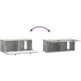 TV ormar za zid Zidne Betonska siva 78,5 x 31 x 30 cm | shoptok.hr