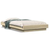  Okvir za krevet boja hrasta 90 x 190 cm od konstruiranog drva | shoptok.hr