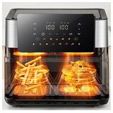 Air Fryer RC-K-2367 friteza na vroč zrak 8 L – 2 × 4 L, 2000 W, 12 programov | Shoptok.si