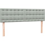 Krevet s oprugama i madracem svjetlosivi 160x210 cm baršunasti | shoptok.hr