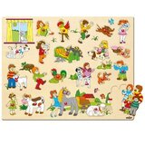 Woodyland Velike drvene puzzle sa oblicima - | shoptok.hr