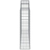  Gabionska košara s lukom 200x30x120/140 cm pocinčano željezo | shoptok.hr