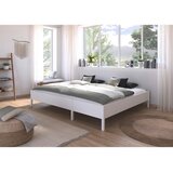 Rauch Möbel POSTELJA 240 cm x 200 cm , leseni material bela Cene