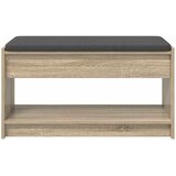  Klupa za hodnik s jastukom Sonoma hrast 83 x 38 x 45 cm | Eponuda.com
