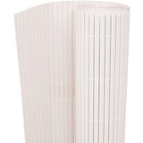 vidaXL dvostrana Vrtna Ograda 90x500 cm Bijela | shoptok.hr