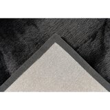 Kayoom PREPROGA Z VISOKIM FLOROM 160/230 cm tkano črna | Shoptok.si