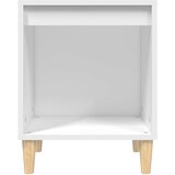  Noćni ormarić bijeli 40 x 35 x 50 cm od konstruiranog drva | shoptok.hr