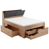 Mömax Postelja Maxi, S Predali, Hrast, 140x200 | Shoptok.si