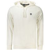 North Sails Muška bijela zip-up majica s kapuljačom | shoptok.hr