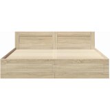  Krevetna konstrukcija s uzglavljem 2 pcs Sonoma 193 x 203 cm | shoptok.hr