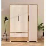 Hanah home Ormar Flora 137 Safir hrast Bela boja Cene