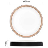  LED plafonsko svetlo ILVI sa prigušivačem LED/30W/230V 2700-6500K Ø 40 cm crna/bež + daljinski upravljač | Eponuda.com