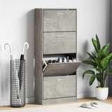 Ormarić za cipele boja betona 63x24x147 cm konstruirano drvo | shoptok.hr