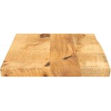 Stolna ploča 60 x 30 x 2,5 cm masivno drvo manga sa živim rubom | shoptok.hr