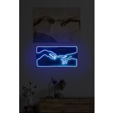 Wallity Dekorativna plastična LED rasveta Creation of Adam Blue | ePonuda.com