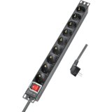  Razvodni PDU panel za rack sa 9 utičnih mesta i osiguracem, kabl 2m (aluminijum) Cene