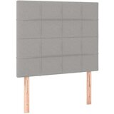  Box spring s madracem LED svjetlosivi 80x200 cm tkanina | shoptok.hr