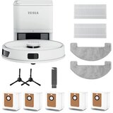 TESLA Electronics RoboStar - Pametan robotski usisivač 3u1 3200 mAh Wi-Fi beo | Eponuda.com