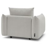Bobochic Paris Svetlo siv fotelj Ernest – | Shoptok.si