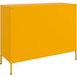 Komoda boja senfa 100,5 x 39 x 79 cm čelični | shoptok.hr