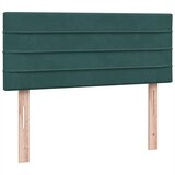 Box spring postelja z vzmetnico temno zelena 120x210 cm žamet, (21791944) | Shoptok.si