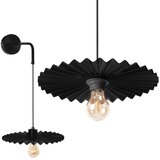 Toolight Zidni svijećnjak APP1355-1W BLACK 30 cm | shoptok.hr
