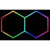 Xled Heksagonalna RGB LED cev, 2 segmenata, 12 V, 410 mm, 11 komada Cene
