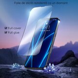 Mocolo 2.5D ukrivljeno polno lepljivo steklo - Motorola G51 5G - črna | Shoptok.si