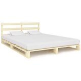  Posteljni okvir iz palet trdna borovina 200x200 cm Cene