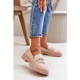 Boto Women's Moccasins With Decoration Eco Leather Beige Tialorae | Shoptok.si