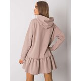 BASIC Feel Good Dress-RV-SK-7184.22X-dark beige | shoptok.hr