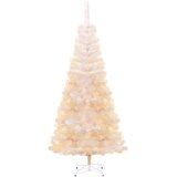  Umjetno božićno drvce s obojenim vrhovima bijelo 240 cm PVC | Eponuda.com