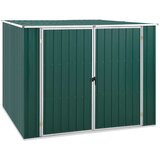 vidaXL Vrtna lopa zelena 195x198x159 cm pocinkano jeklo Cene